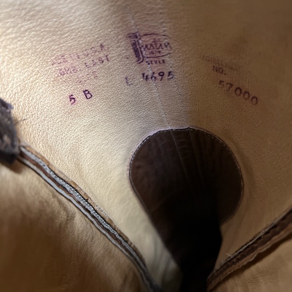 Vintage snakeskin Justin boots cowboy boots cowgirl snake boots - Picture 8 of 8